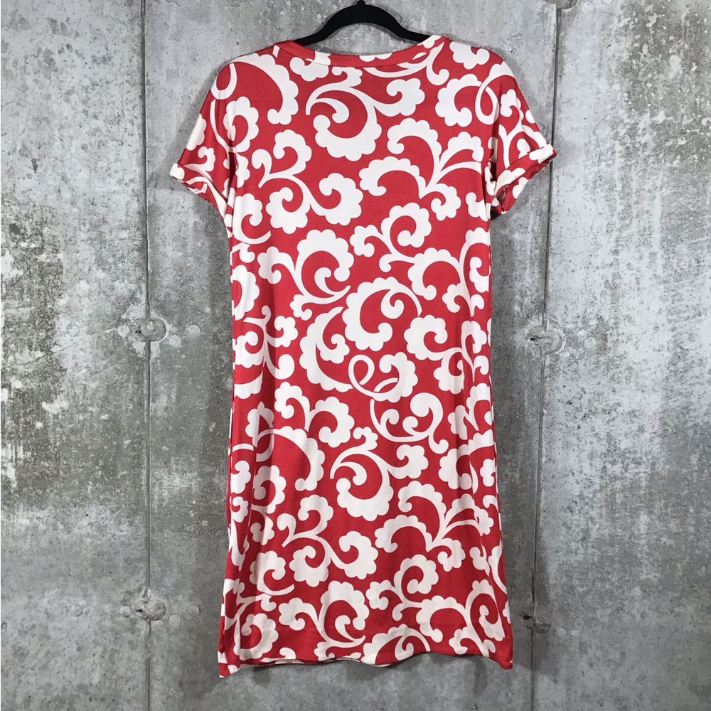 Diane Von Furstenberg Beth Dress Womens Silk Jersey Stretch Mini w/ Pockets SZ 8 - Picture 10 of 12